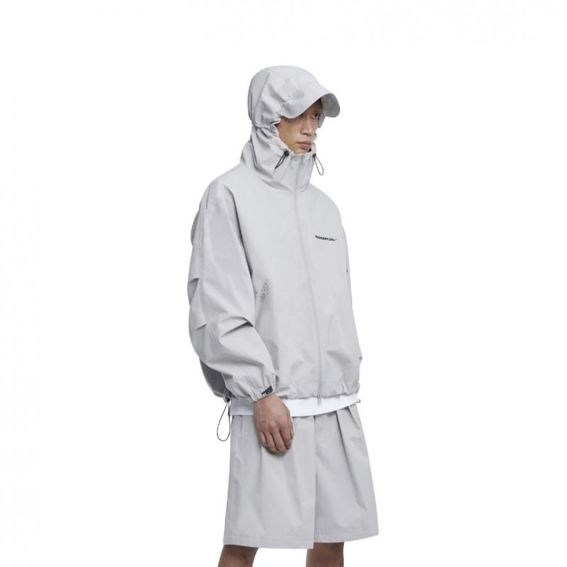 NOMANUAL Penon Wind Shell   Warmgrau