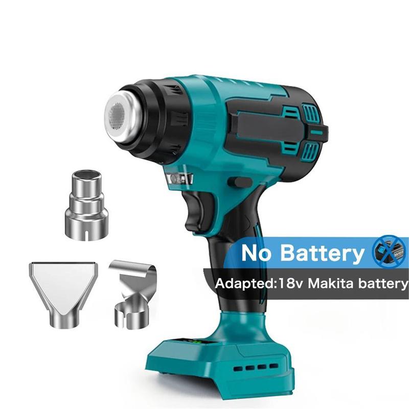 

500 Вт беспроводной термофен 18 В перезаряжаемый литиевый аккумулятор быстрый нагрев термофен для термоусадочной пленки ПВХ