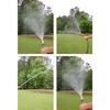 Solid Brass 4 Inch Garden Spray Nozzle with Adjustable Wring for Custom Water Flow Designed for Use with Standard Garden Hoses