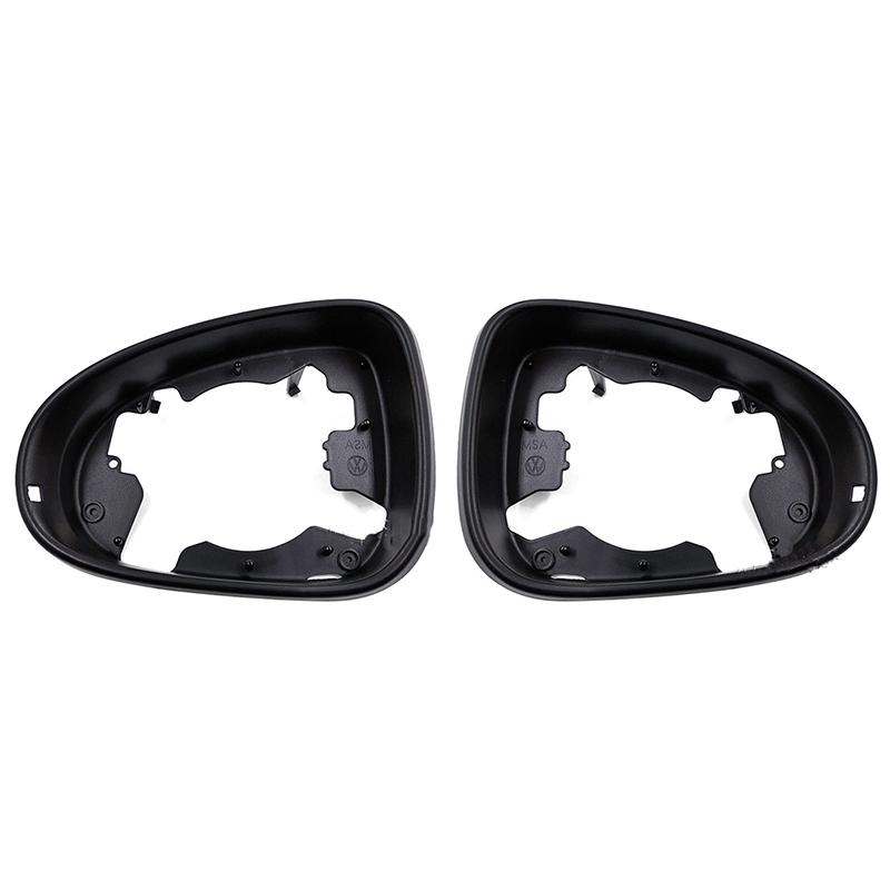Auto Side Mirror Frame for VW Touareg II 7P 2011 2012 2014 2015 2017 2018 7P6857601 7P6857602 Glass surround holder replace part