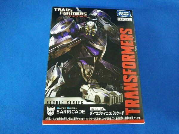 [USED] Takara Tomy Decepticon Barricade Transformers Studio Series SS GE-03 Transformers