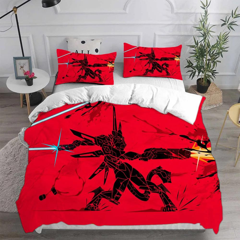 Game Ultrakill Bedding Sets Comforter Quilt Bed Cover Duvet Cover Pillow Case Eu Single Us Twin 2-3 Pieces Sets Kids Adult Size