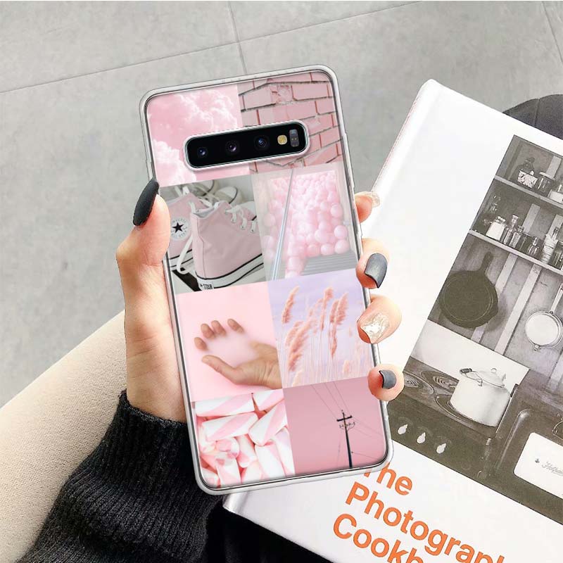 

Aesthetic Collage Cute Abstract Art Phone Case for Samsung Galaxy A52 A51 A50S A12 A22 A32 A72 A10S A30S A31 A71 Note 20 Ultra 1 Samsung A20S