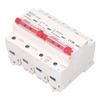 Interlock Miniature Circuit Breaker Dual Power Transfer Switch with Bus Bar 2P+2P AC 240‑400V 80A