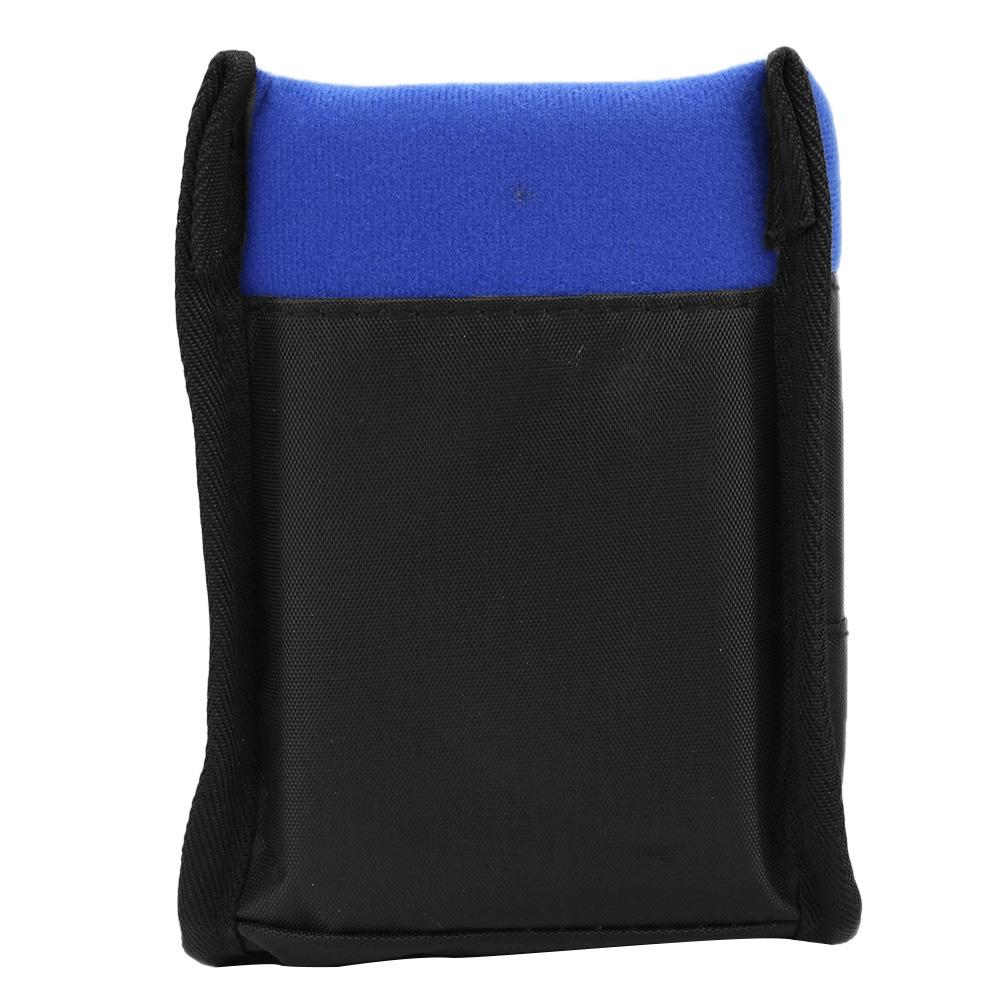 Waterproof Shockproof DSLR Camera Lens Insert Bag Padded Partition Case Pouch (Blue)