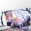 Iochi Mari Anime B-blue Archive Mousepad Non-slip Suitable For Office Computers Laptops E-sports Game Desk Mats XXL Keyboard