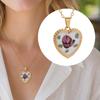 Necklace Elegant Floral Design Copper for Women