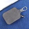 Classic Denim Earphone Bag Lightweight with Keychain Headphone Storage Bag Portable Zipper Bag for AirPods Pro3/Pro2/AirPods 4
