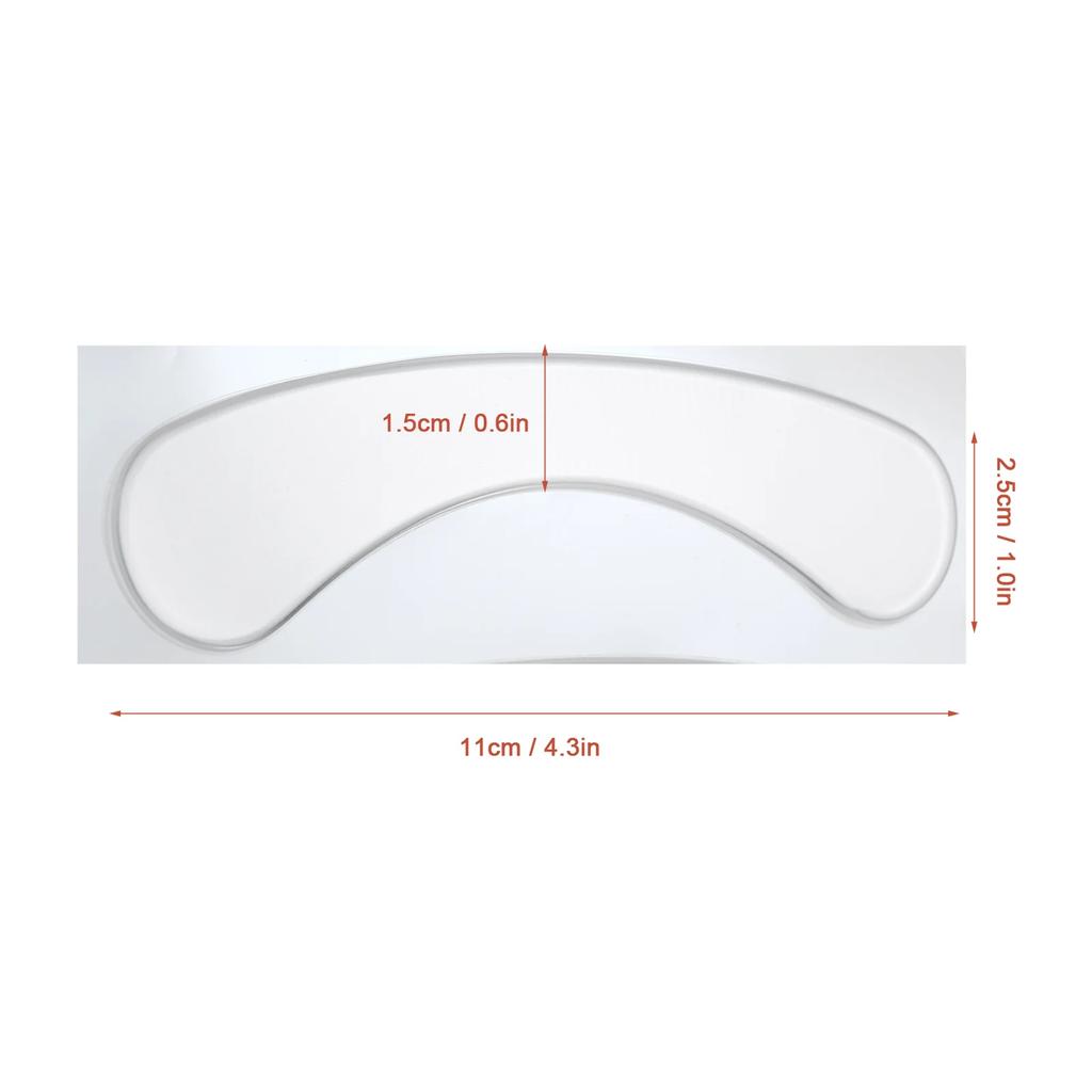 4 Stück Anti-Falten Lippen- und Lachfalten-Pad Wiederverwendbares Silikon-Gel Anti-Aging Kollagen Gesichts-Lifting Patch Vorbeugung von Nasolabialfalten