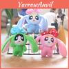 Entzückende Plüsch Powerpuff Girls Schlüsselanhänger Puppe Weiches Spielzeug mit niedlichem Tierdesign in verschiedenen Farben