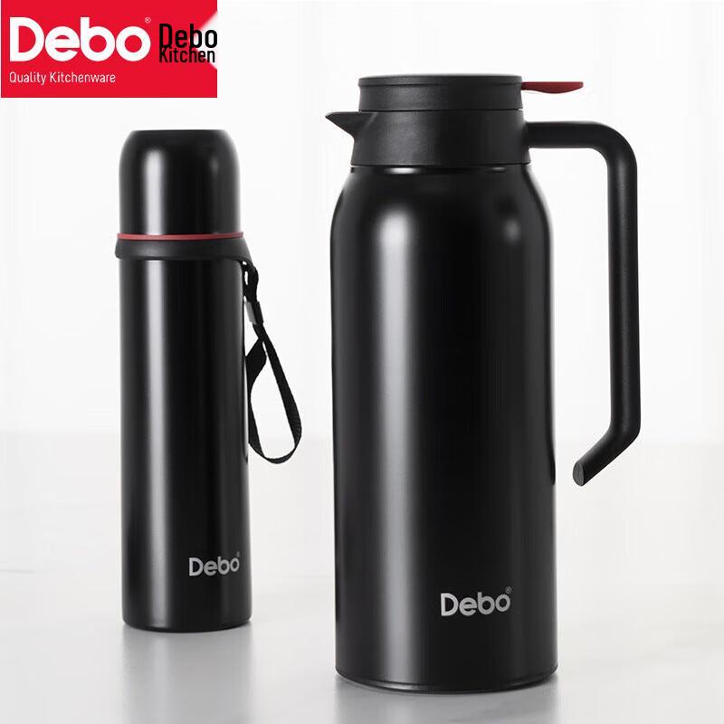 Debo DEP-662 Stainless Steel Portable Kettle & Cup Set
