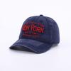 Berretto da baseball ricamato New York Vintage Vintage a tesa larga Cappello da cowboy da uomo e da donna Primavera e Autunno Berretto a punta