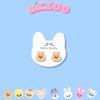Skzoo auf Lager Stray Kids Skzoo Cartoon Ohrringe 925 Silber Hypoallergen Ohrstecker Mode Kpop Merch