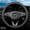 Leather Car Steering Wheel Cover for Mercedes Benz Amg CLS GLC GLB CLA 250 W218 W166 C200 W204 W245 W203 W221 W211 Accessories