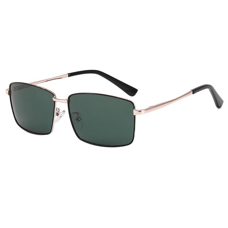 Sunglasses Retro Square Sunglasses Men'S Polarized Sunglasses Driving Glasses 9750
