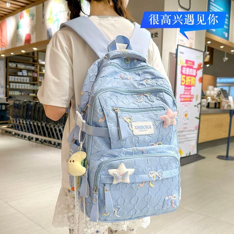 Children's schoolbag Elementary school girl Junior high school high school high school high value backpack backpack