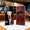 B-Betty B-Boops Cute Phone Case For Samsung S25,S24,S21,S22,S23,S30,Ultra,S20,Plus,Fe Transparent Cover