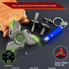 Luminous All-Metal Finger Spinner Set - Long Spin Time & Stress-Relief Toy