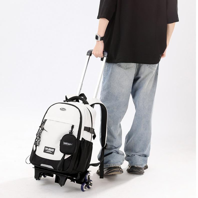 School Bags Roller Student Backpack 6 Wheels (35*20*48CM)ZRY1291