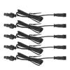 5pcs 3.3ft Garden Extension Cord IP67 LED Light Extension Cord  Garden Lighting