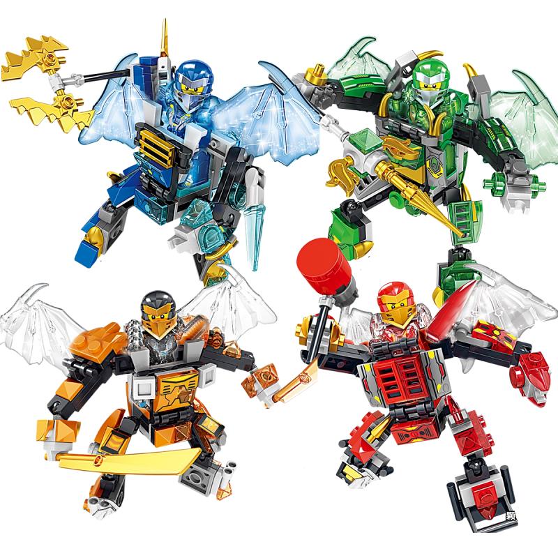Interesting Toys Ninja War Machine Skibidi Toilet Armor Mech Mini Model Action Figure Building Blocks Compatible Cartoon Anime Cities Toys Gifts