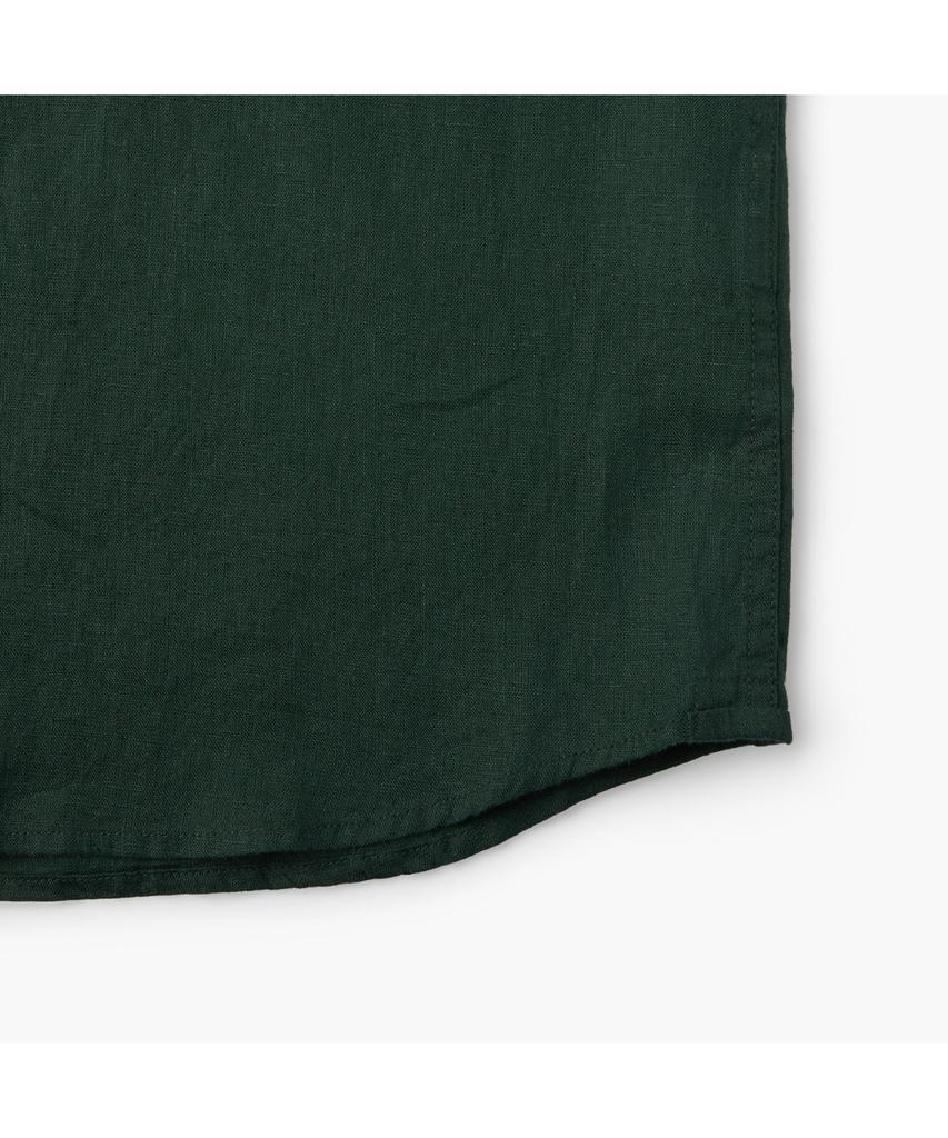 Henlikoteun Linen Solid Shirt (Regular Fit) Ahsam26211Grx