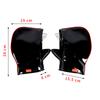 1Pair Motorcycle Warm Handlebar Cover Winter Electric Vehicles Windshield Gloves Windproof Motorbike Scooter Handlebar Muffs