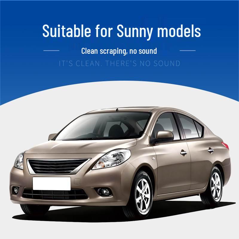Compatible Nissan Sunny 2012–2016 Boneless Wiper Blade Rubber Strip
