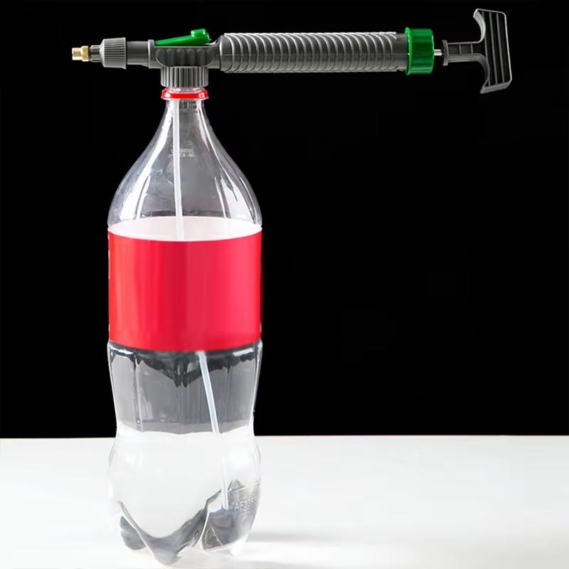 Manual High Pressure Air Pump Gardening Watering Sprayer Beverage Bottle Small Manual Pressure Adjustable Spray Head