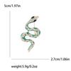 Vintage Rhinestone Snake Brooch Exquisite Versatile Men'S And Women'S Coat Coat Corsage Ornament Animal Pin