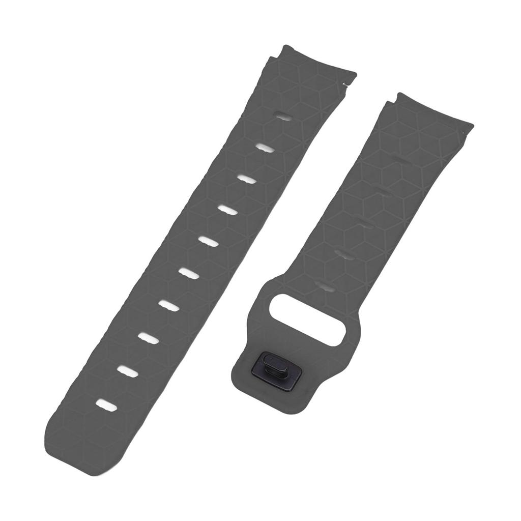 Klockarmband Silikon Fotbollstextur Snabbfäste Dubbelfärgat Klockarmband för Galaxy Watch 6 5