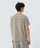 SNOWPEAK APPAREL Aerocool Woven Patch Short Sleeve T-Shirt (S25Mmfts24) Beige