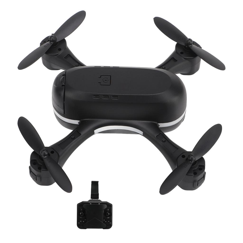 RC Drone with 4K HD Dual Cameras Optical Flow Positionin 4 Axle RC Quadcopter with LED Light for Kids Over 14 3 Battery