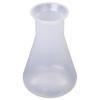 100ml Plastic Transparent Laboratory Conical Flask Container Bottle