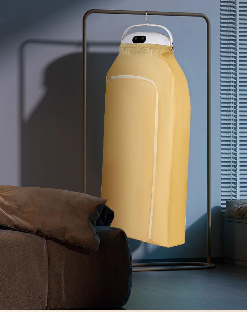 Uscător de rufe compact, complet automat, cu eliminare acarieni, pentru casă și cămin