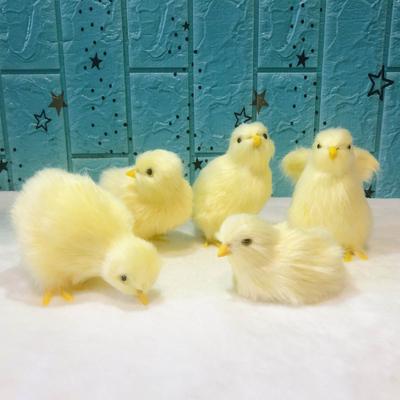 Simulated Chicken Plush Toy Parent-Child Interaction Plush Modeling Chicken Plush Toy Decorative Ornaments