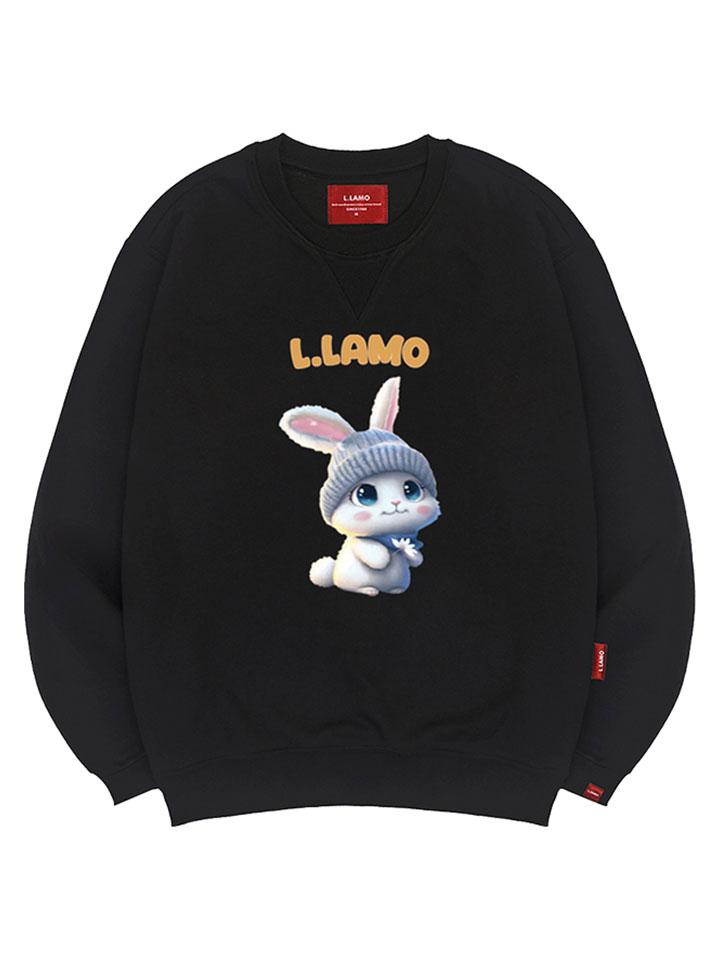Ellamo Lamorabbit Sweatshirt Unisex Plus Size S~4Xl (Type A)