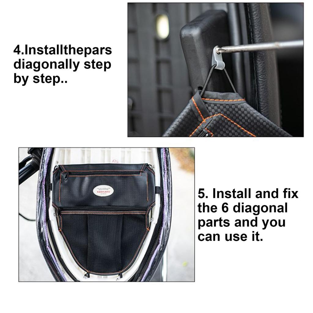 Motorcycle Rear Seat Bag, Motorcycle Storage Bag, Motorcycle Storage Bag Lid Top Bag for