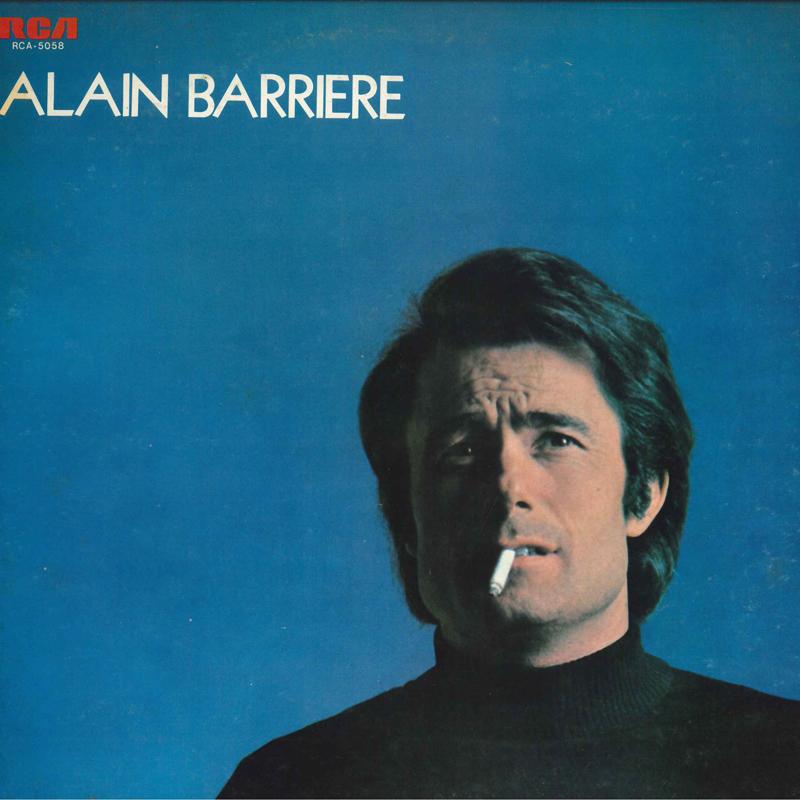 LP Record ALAIN BARRIÈRE - Ma Vie RCA5058 RCA 1973 Japan Obi Pop Used
