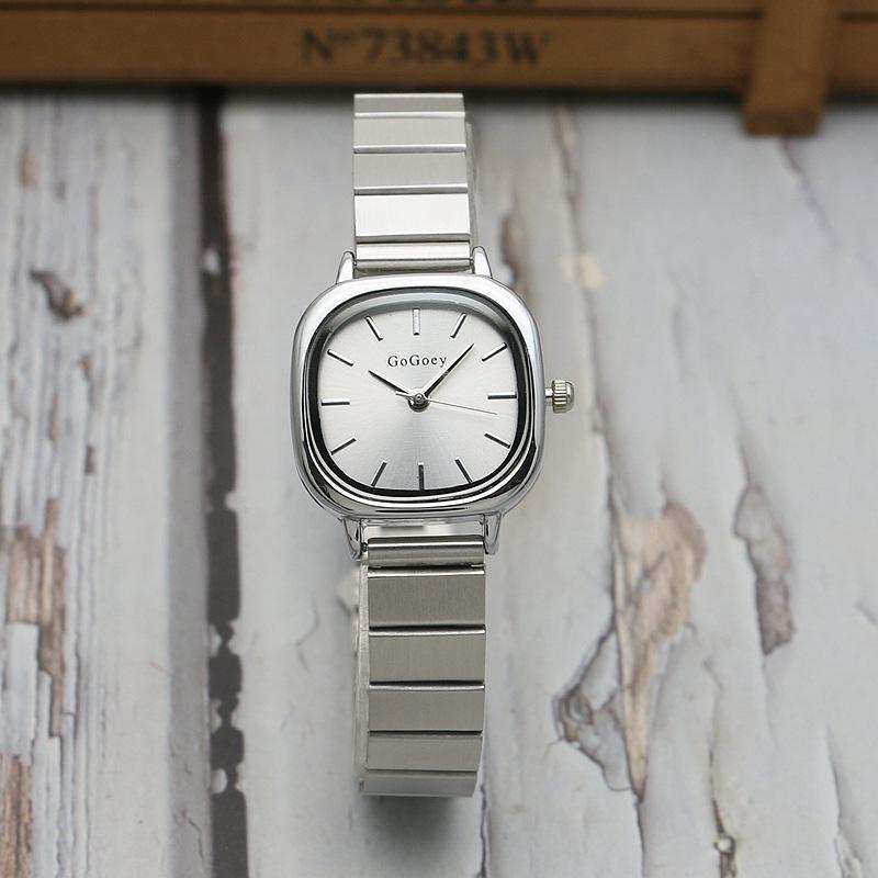 New Luxury Ladies Quartz Watch Fashion Simple Gold Women Stainless Steel Clock Wristwatches Gifts Montre Femme