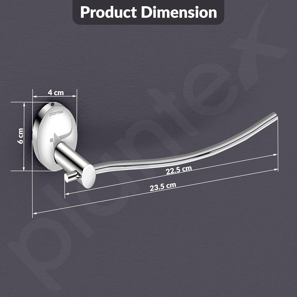 Grade Stainless Steel Hand Towel Hanger/Napkin Holder for Wash Basin/Towel/Napkin Ring/Bathroom Accessories - Oreva (Chrome)