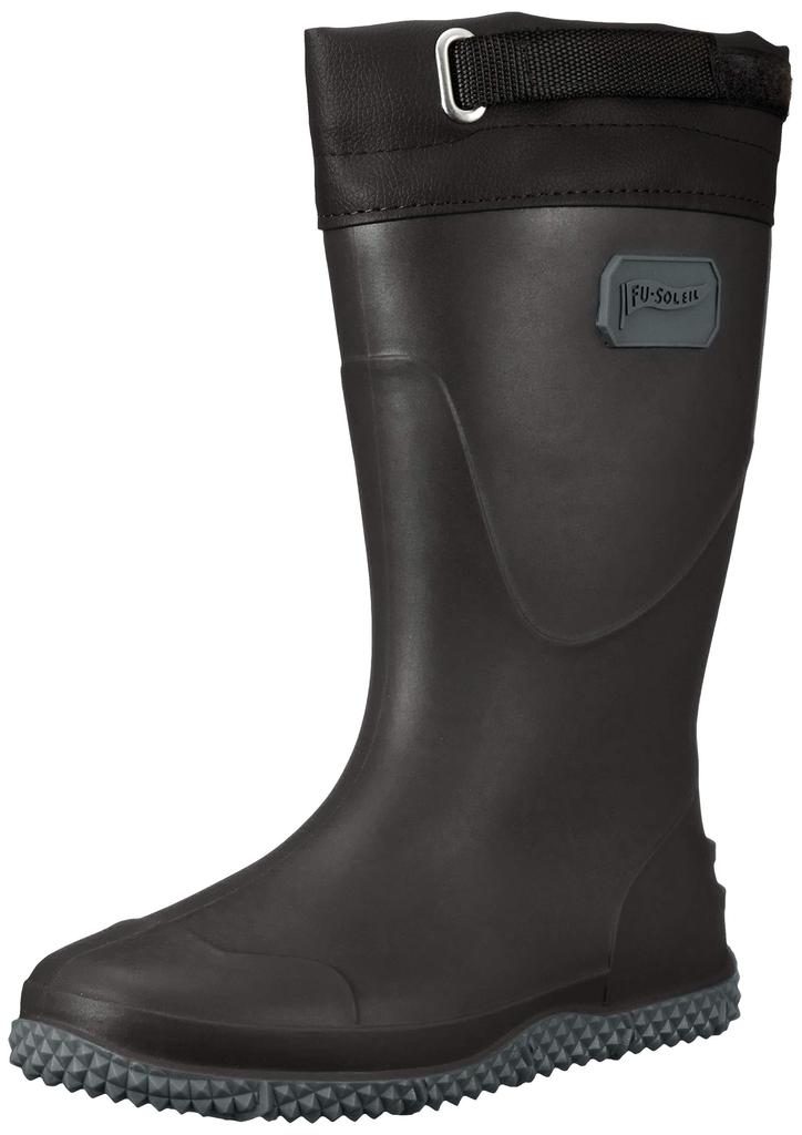 Fusoleil Farm Work Boots FU5010 Sizes Men's (Agricultural Men's Model) Black, 26.5-27.5