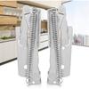 2Pcs Set Steel Up Spring Hinge for Cabinet Cuoard Closet Wardrobe Door Support,Pull Up Shelf Hinge,Under Cabinet Pull Down Hinges,Under Cabinet Hinge