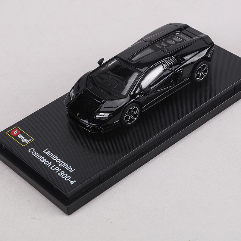 

Burago 1:64 Lamborghini Countach LPI 800-4 Alloy Model Car чёрный
