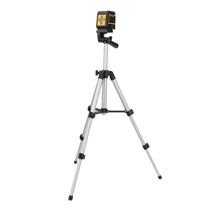 Portable High-Precision Cross Mini 2-Line Green Laser Level with Infrared Fine Line Projection