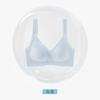 Traceless Jelly Underwear Women's Big Breasts Anti-sagging, Sub-breasts Lifted and Gathered Large Size Vest Type Steel-rimless Bra