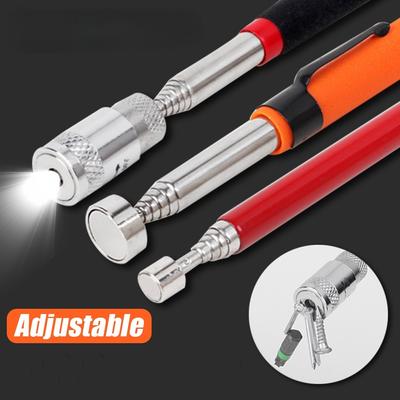 Mini Bärbar Teleskopisk Magnetisk Magnet Penna Behändigt verktyg Kapacitet för att plocka upp Mutter Bult Utdragbar Pickup Rod Stick