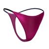 SilRiver Luxury Silk Satin Sexy Panties Japanese Size Women's Lingerie, Panties, T-Back (L - L, Rose)