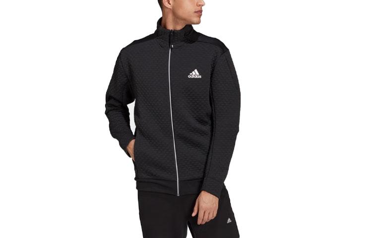 

Adidas Jackets Men s Black Stand Collar Moderate Other GT3742 XXL