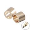 9/10MM 2Stk Snooker Queue Stock Kappen Pool Billard Spitze Reifen Kupfer Ersetzen Billard Kopf Spitzen Reifen Reparatur Kleines Loch